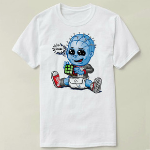 pinhead魔方 衣服 Solving Rubiks Shirt T恤 cube 钉头鬼