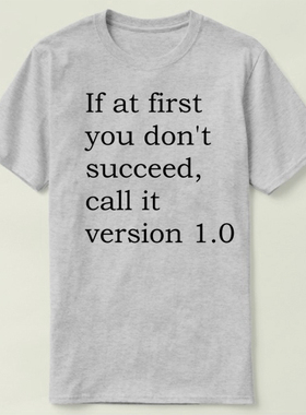 GEEKprogrammer极客程序员version1.0上衣TeeT-ShirtT恤