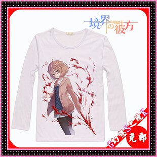 境界的彼方栗山未来神原秋人动漫T恤定做多款图案选择长袖T恤衣服