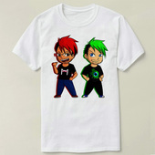Gaming Shirt H2O Markiplier Vanoss Delirious Septiceye T恤