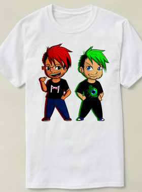 Vanoss Gaming H2O Delirious Markiplier Septiceye T-Shirt T恤