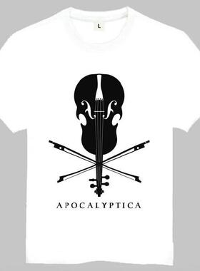 Apocalyptica T-shirt 金属启示录 探险时光 T恤 启示录乐队