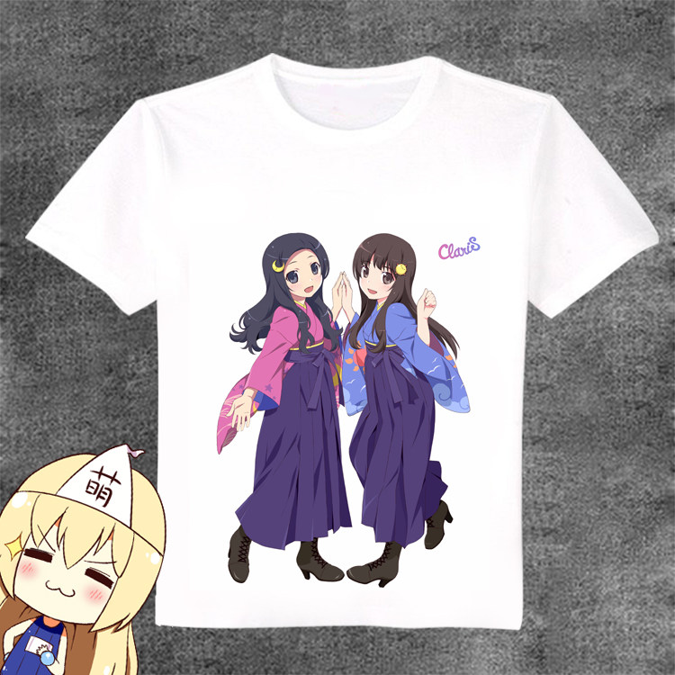 ClariS爱丽丝衣服拉拉动漫长袖库