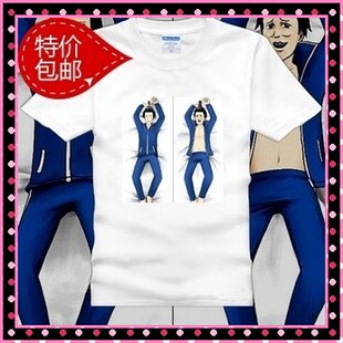 爱大搞笑漫画日和 圣德太子 小野妹子 A3短袖T恤 22衣服