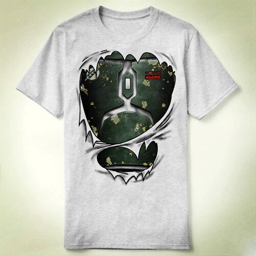 bobafettstarwars星球大战波巴费特爆衣上衣T-ShirtT恤