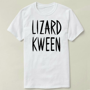 LizardKween个性衣服定制DIYTeeT-ShirtT恤