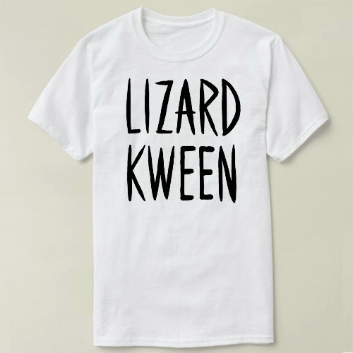DIYTeeT-ShirtTLizardKween恤男