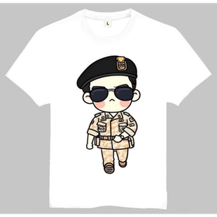 Song Joong Ki T-shirt 名人T恤 太阳的后裔 宋仲基 T恤 潮流T恤