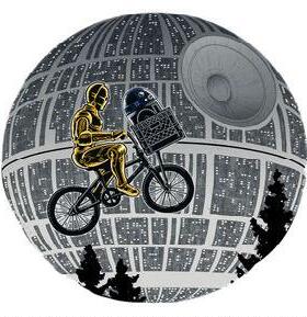 R2D2 C3PO E.T star wars星球大战Tee Shirt衣服T恤