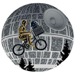 R2D2 C3PO E.T star wars星球大战Tee Shirt衣服T恤