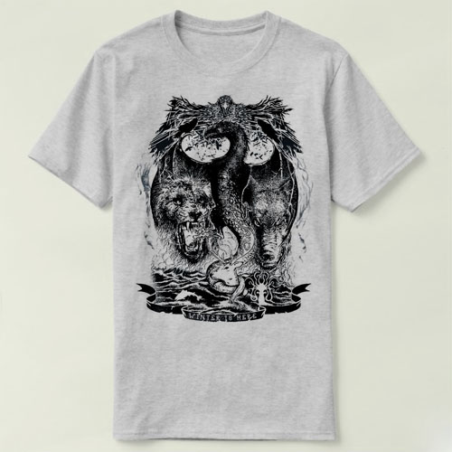 winterfellThronesT-ShirtGame男