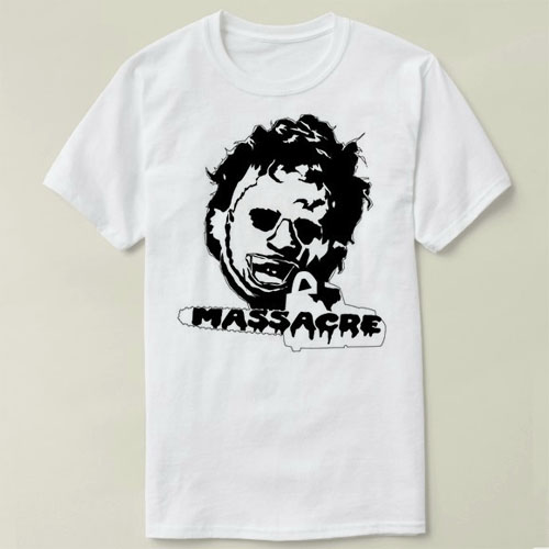 Texas Chainsaw Massacre德州电锯杀人狂Leatherface Shirt T恤 8