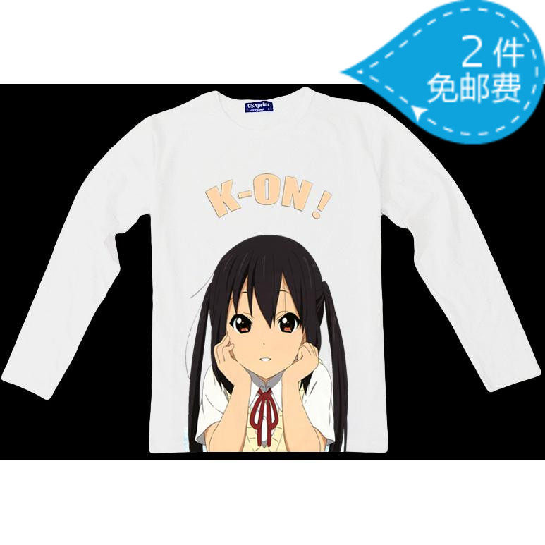 K-ON大幅面动漫周边衣服长袖轻音