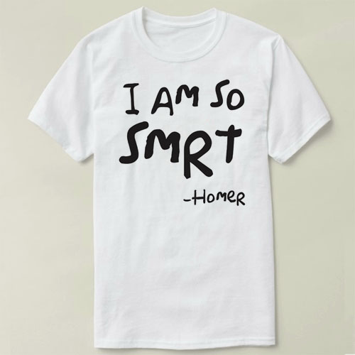 T-ShirtHomerSmrtDIYTEEamso半男