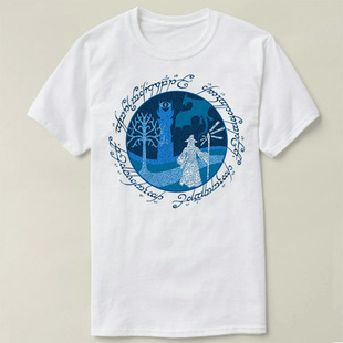 Shirt半袖 Journey 定制T恤成人 Rings魔戒指环王Tee the Lord