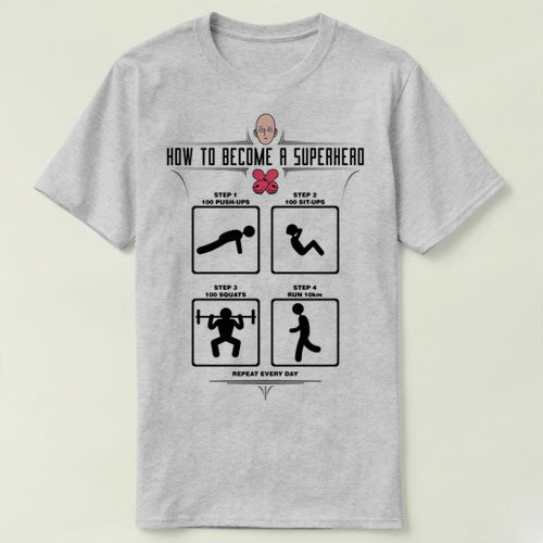 SaitamaT-ShirtpunchonemanTee男