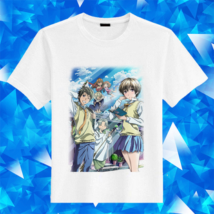 我们大家的河合庄T恤 DIY来图游戏动漫男女衬衫 长短袖班服定
