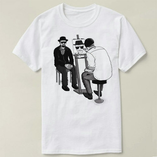 breaking bad Draws heisenberg 灵魂画师 绝命毒师 T-Shirt T恤