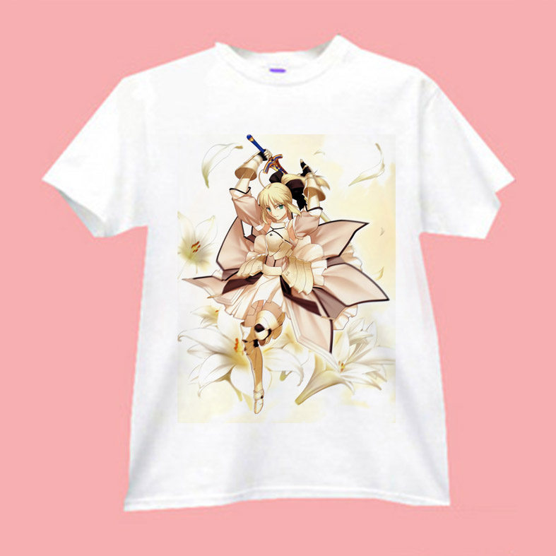 FatezeroDIY命运动漫衣服T恤涤纶