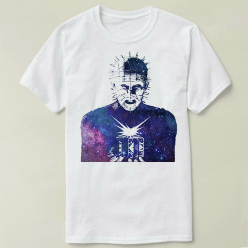 Hellraiser养鬼吃人pinhead钉头鬼圆领半袖成人Tee Shirt T恤 8