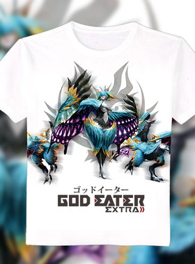 GodEater狂怒解放动漫圆领定制噬