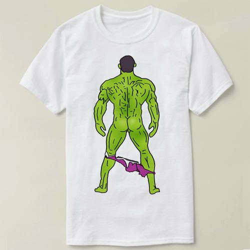 T-ShirtHulkButt文化衫DIYTee男