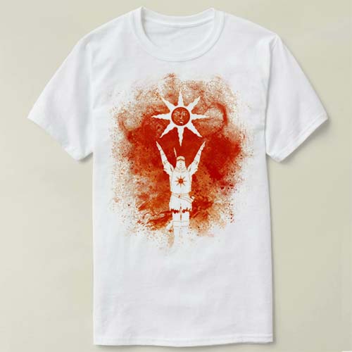 tee t-shirt t恤 dark souls 黑暗之魂 赞美太阳praise the sun