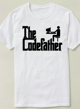 GEEK  programmer 极客 程序员 Codefather 定制Tee T-Shirt T恤