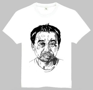 haruki murakami T-shirt 名人T恤 村上春树 T恤 欧美潮流T恤