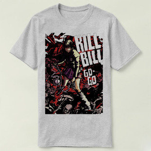 Kill Bill GoGo Yubari栗山千明Quentin杀死比尔昆汀Shirt半袖T恤