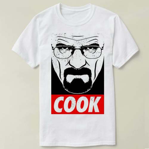 cook Breaking Bad Heisenberg 绝命毒师 衣服上衣Tee Shirt T恤