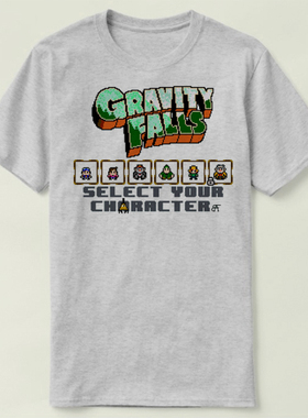Gravity  Falls 怪诞小镇 Bill Cipher 半袖成人 Tee T-Shirt T恤