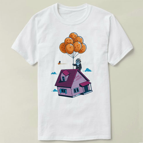 男T-Shirtdragonball龙珠UP游记