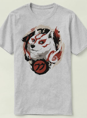 DOGE Amaterasu天照大神 VIDEO GAME Tee Shirt半袖T恤成人