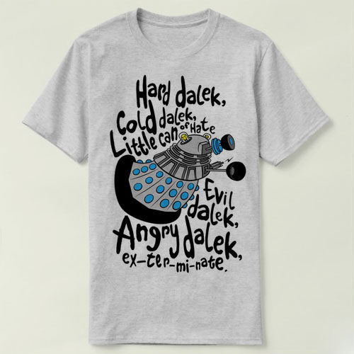 T-ShirtDoctortheoryDalekbang男
