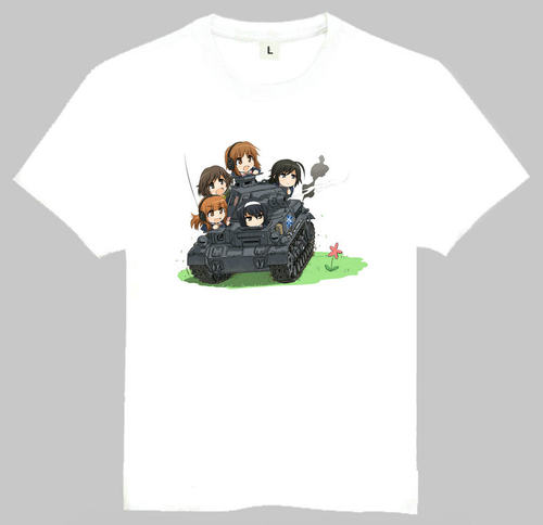 T-shirtPANZERGIRLS与短袖牛臣仕