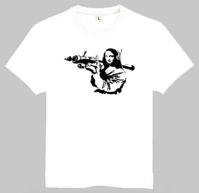 T-shirtFunnyMonaLisa恶搞恤短袖