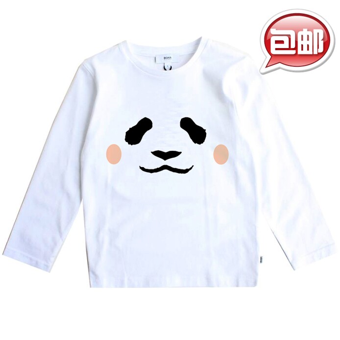 Panda咖啡厅文化衫白熊馆T牛臣仕