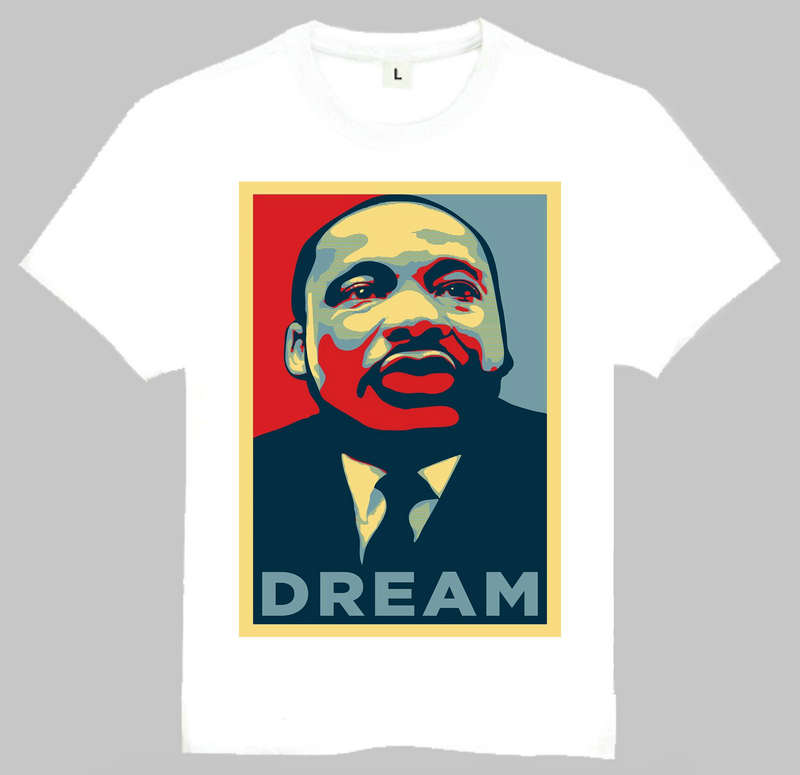 Martin Luther King T-shirt马丁·路德·金 T恤欧美潮流T恤