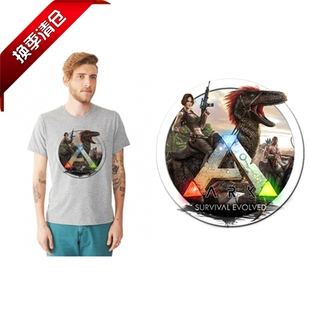 ark survival evolved方舟生存进化T-Shirt成人T恤圆领衣服定制7