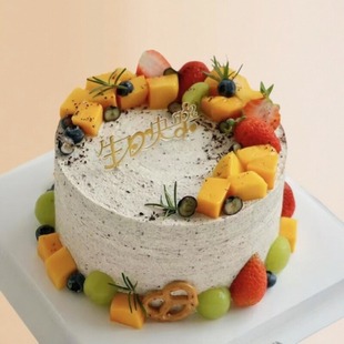 男生老公创意生日蛋糕广西贺州市八步平桂昭平钟山富川店同城配送