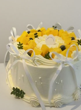 爱人老婆水果生日蛋糕安徽亳州市谯城涡阳县蒙城利辛同城配送女生