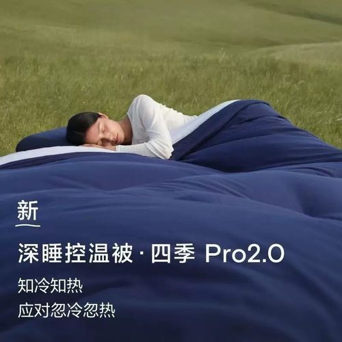 四季深睡双层控温免被套机洗被