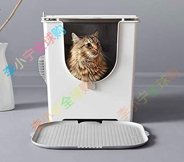 现货 美国modkat七星级豪华猫砂盆猫厕所 简约猫砂盆 落砂垫