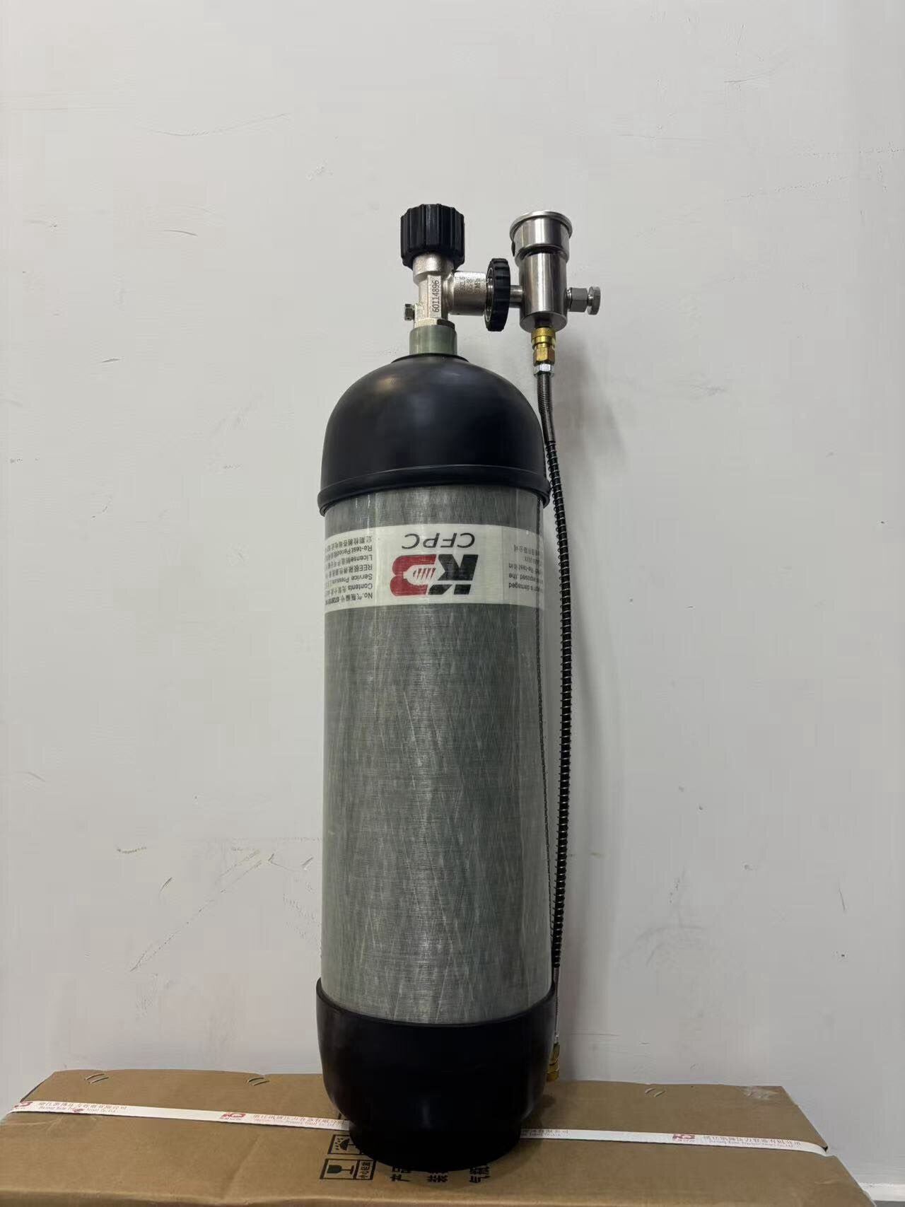 高压空气呼吸器气瓶保护套气瓶碳纤维 6.8L 3L 9L