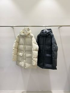 现货！gallery2025韩国东大门秋冬连帽宽松保暖羽绒服外套女