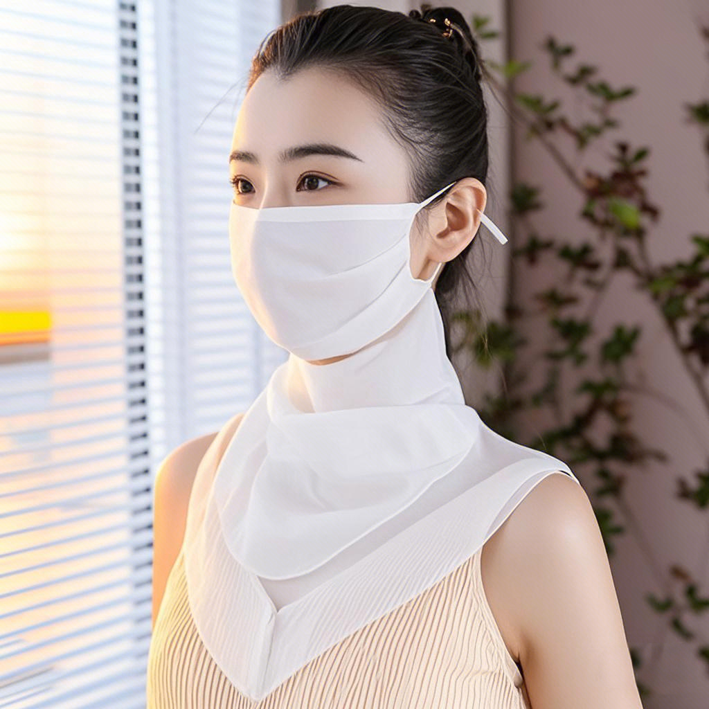 防晒面罩口罩女高颜值2025新款女