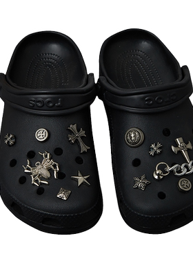 男款鞋花高级感高级装饰复古甜酷