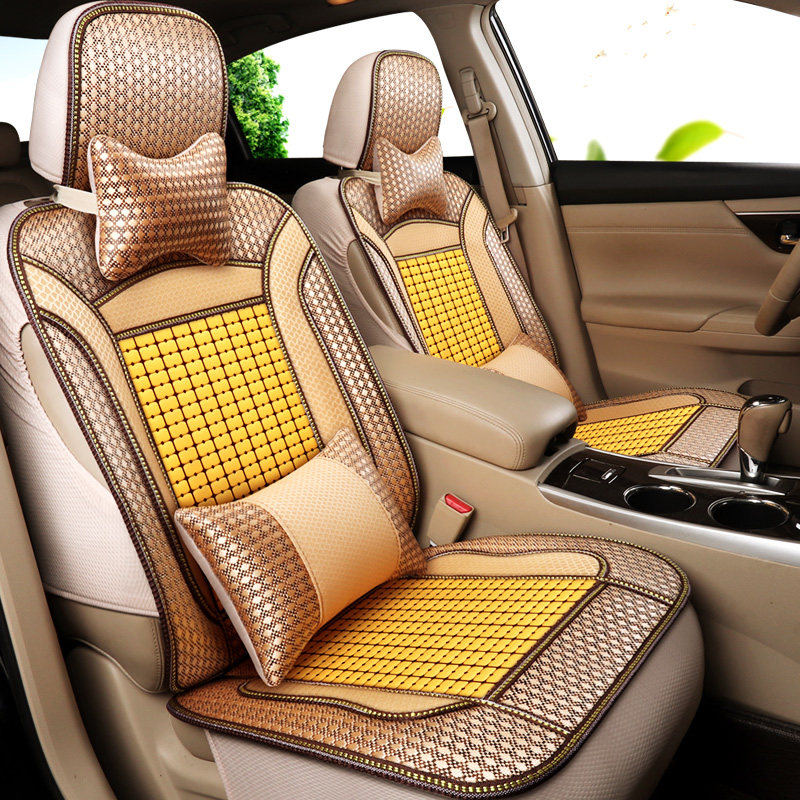 五菱宏光s荣光之光夏季竹片汽车坐垫面包货车座套前排单个凉座垫