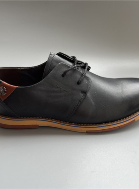 公牛男士真皮大头皮鞋休闲百搭头层牛皮韩版系带男鞋板鞋 38.39码